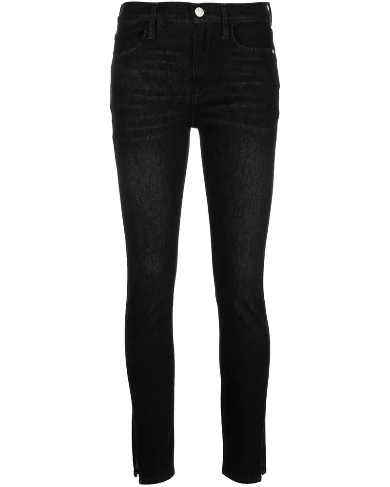 Frame Denim Le High Skinny-Jeans - Schwarz Schwarz