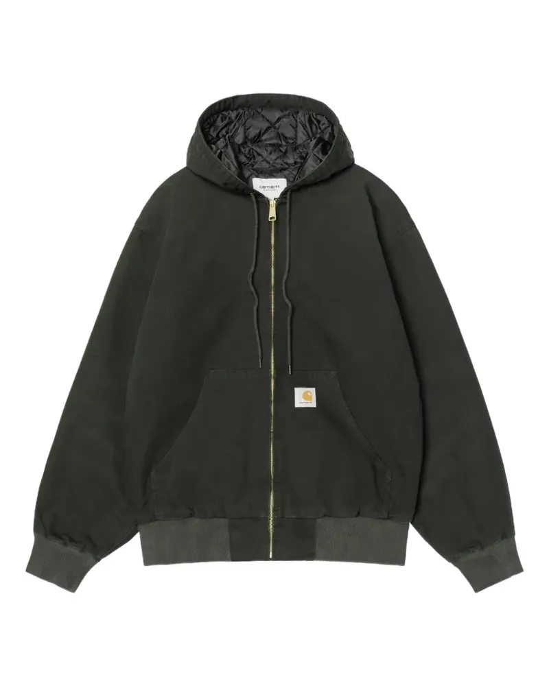 Carhartt WIP OG Active Dearborn Kapuzenjacke aus Canvas - Grün Grün
