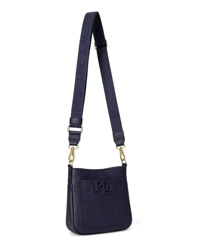 Ralph Lauren Cameryn embossed-logo cross body bag - Blau Blau