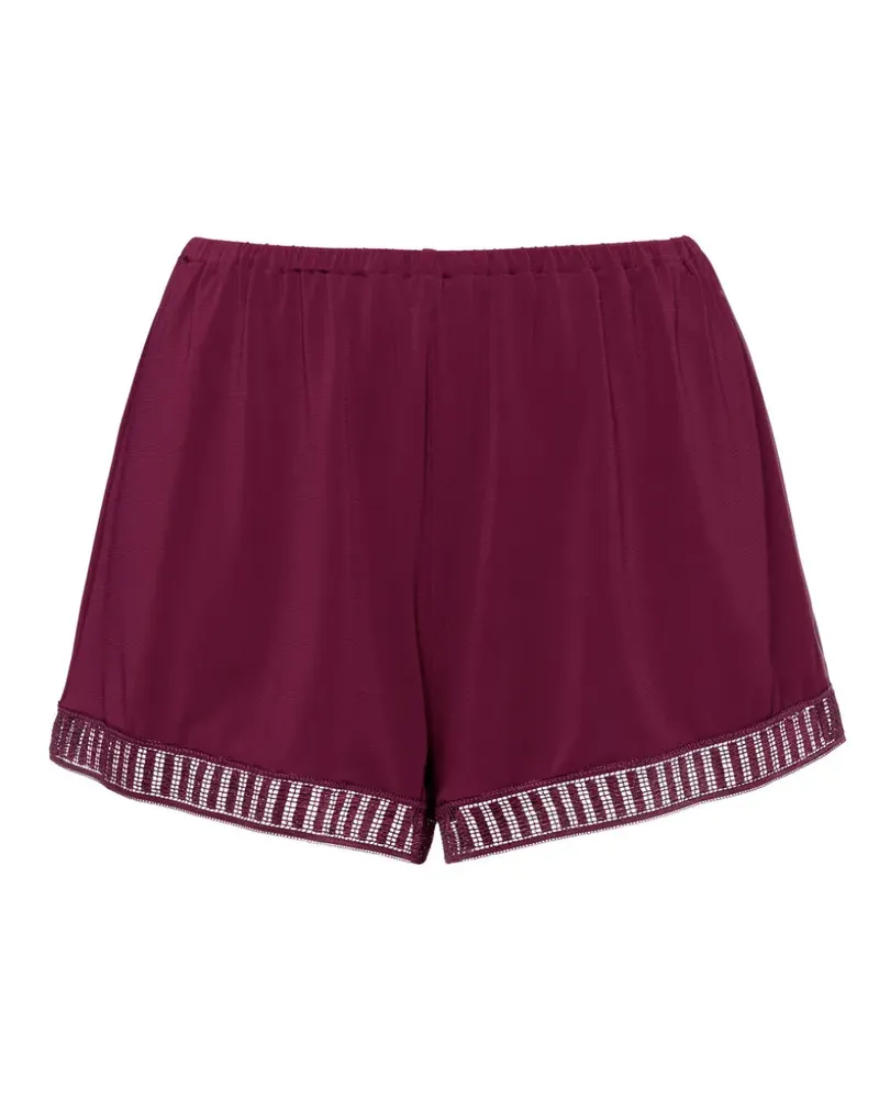 Eres Sylvie Shorts mit grafischem Print - Violett Violett