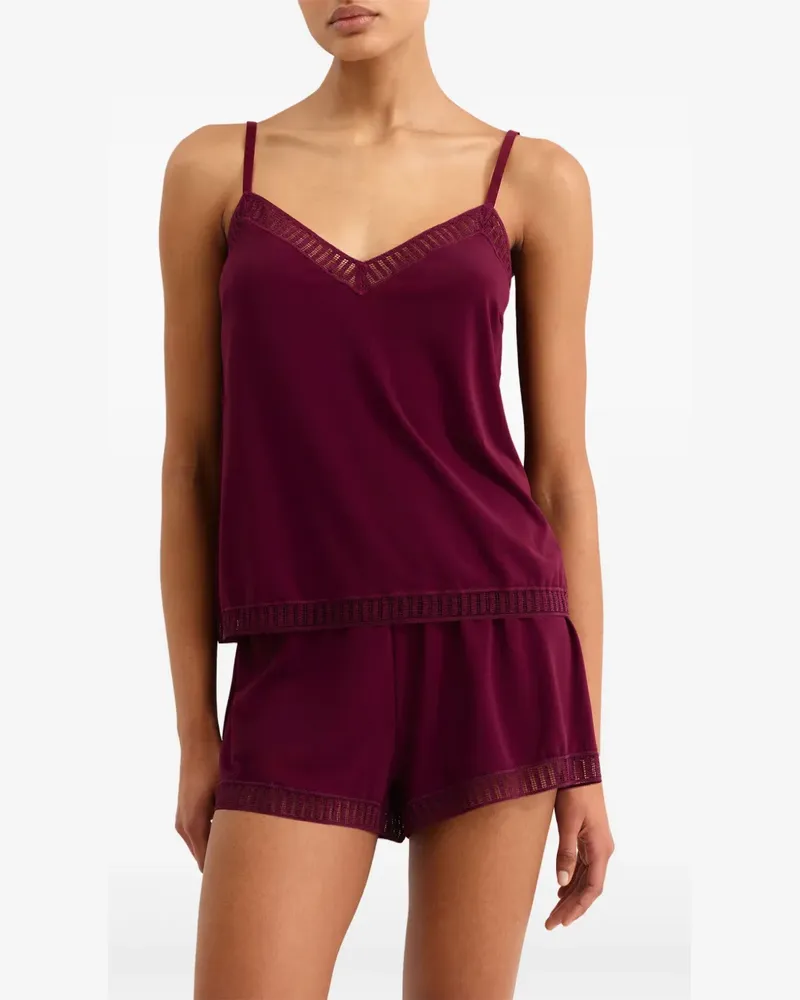 Eres Shorts mit Spitzenborten - Violett Violett