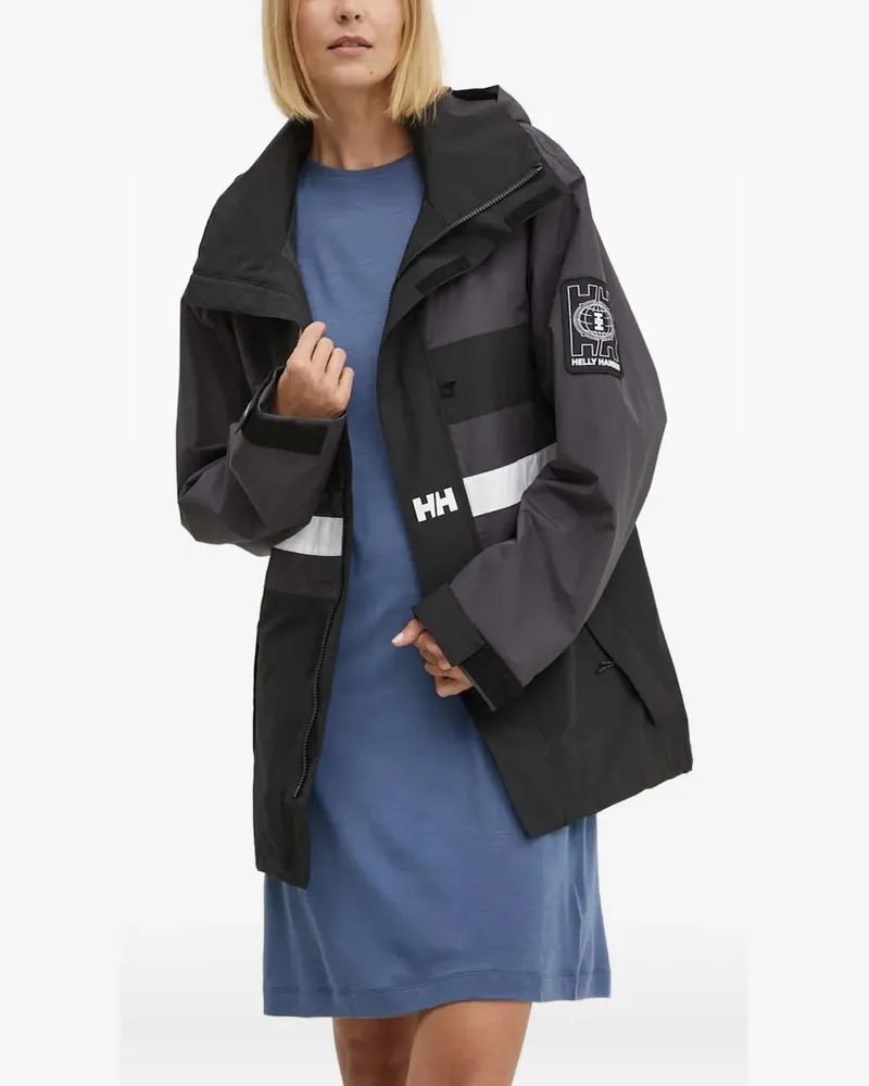 Helly Hansen logo-patch jacket - Grau Grau
