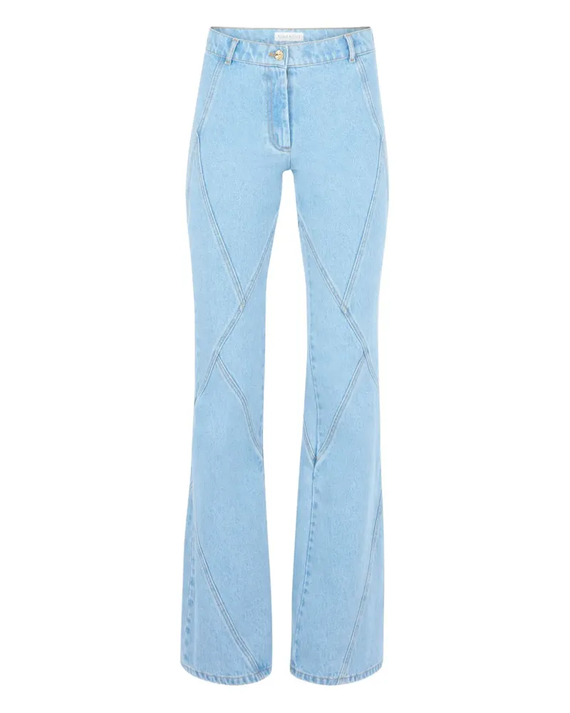 Nina Ricci Ausgestellte Jeans - Blau Blau