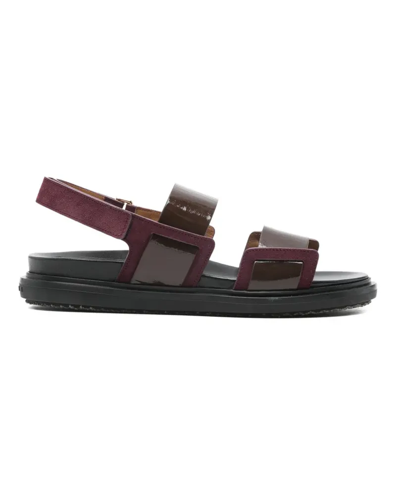 Marni strap leather sandals - Braun Braun