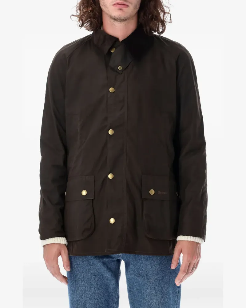 Barbour Ashby waxed-cotton coat - Grün Grün