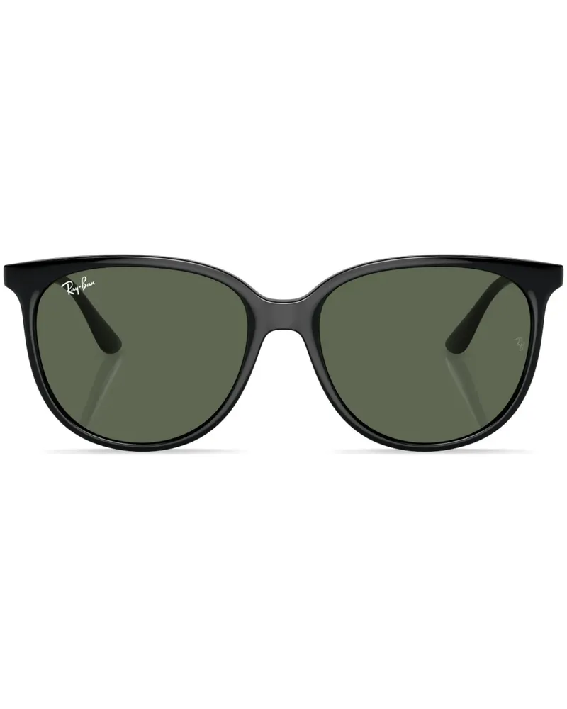 Ray Ban Eckige Brille - Schwarz Schwarz