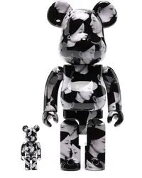 Medicom Toy x Yohji Yamamoto x Suzume Uchida Multiple Selves BE@RBRICK Figuren-Set Schwarz