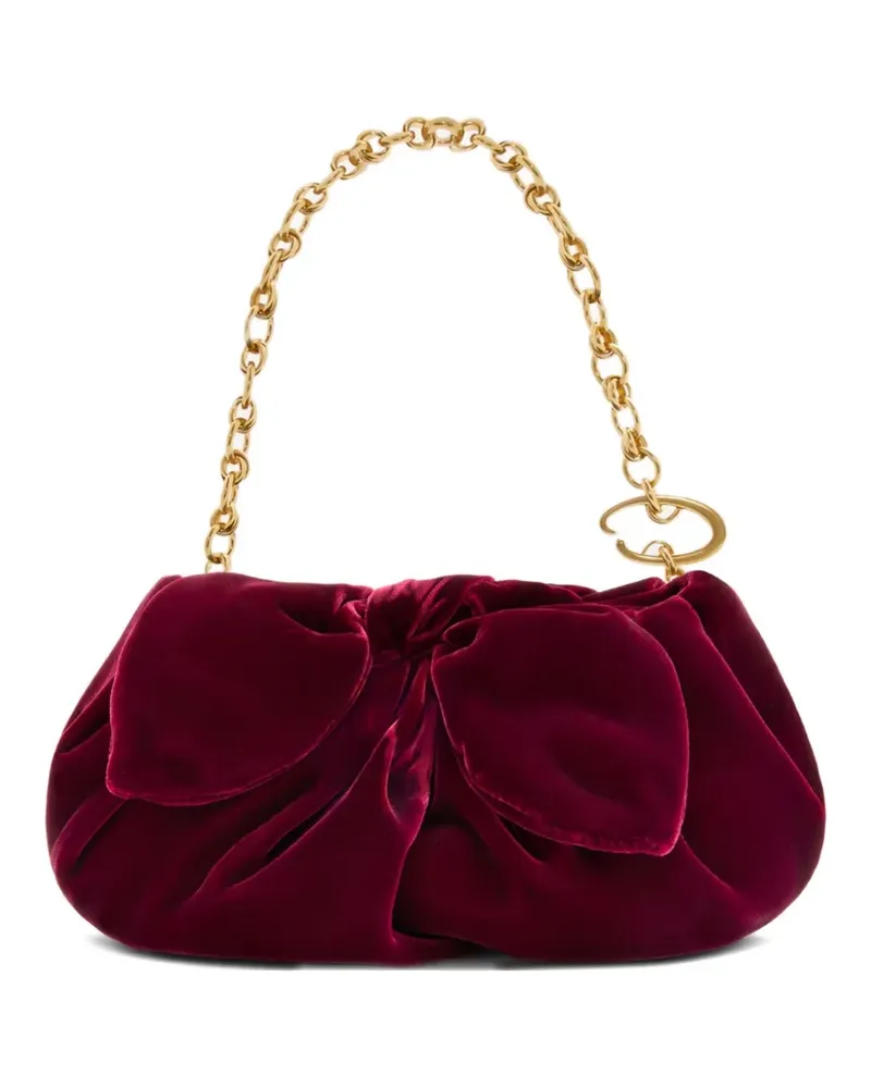 Oscar de la Renta Mini Bow Clutch - Rot Rot