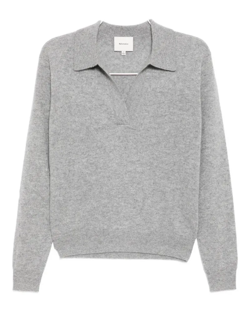 Reformation Westley top - Grau Grau