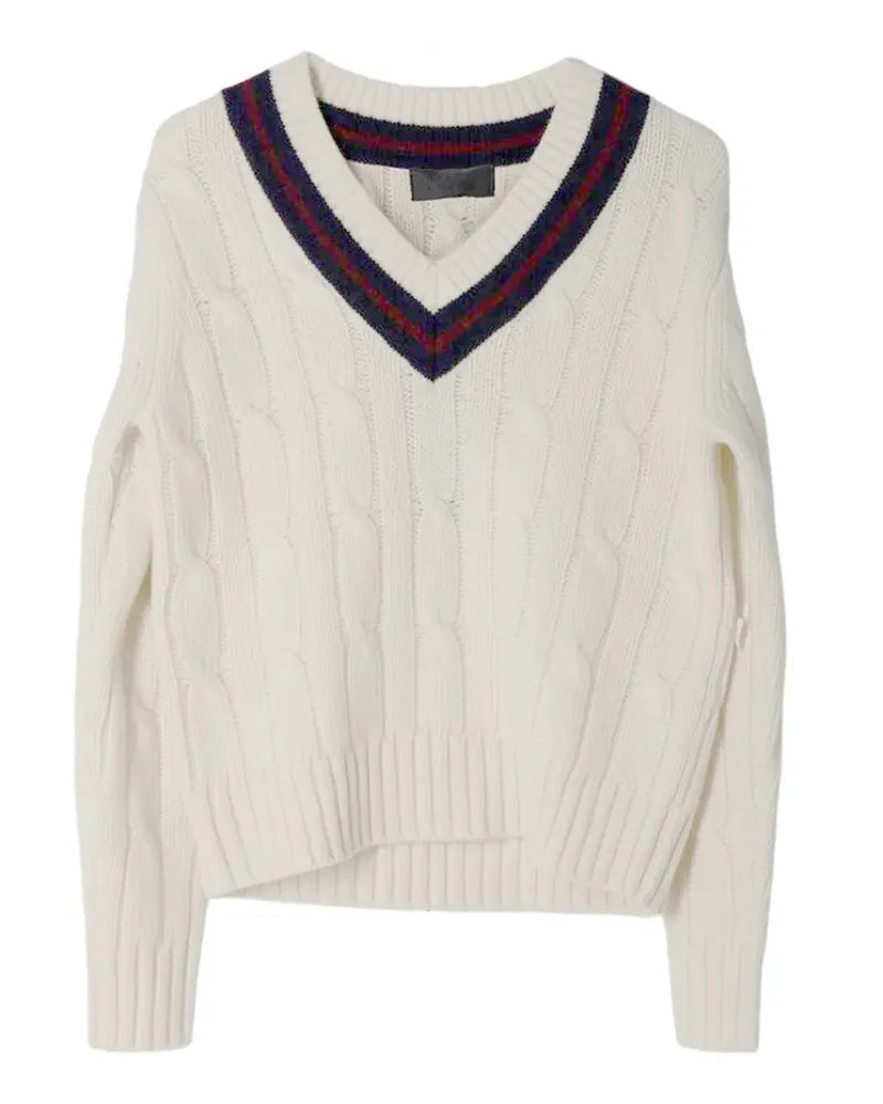 Nili Lotan Pullover mit V-Ausschnitt - Nude Nude