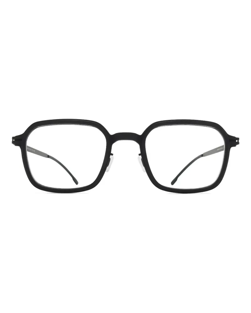 Mykita Rowan square-frame glasses - Schwarz Schwarz