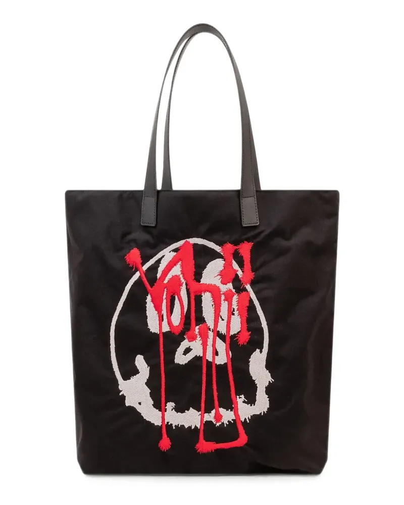 Y-3 Chito graphic-print tote bag - Schwarz Schwarz