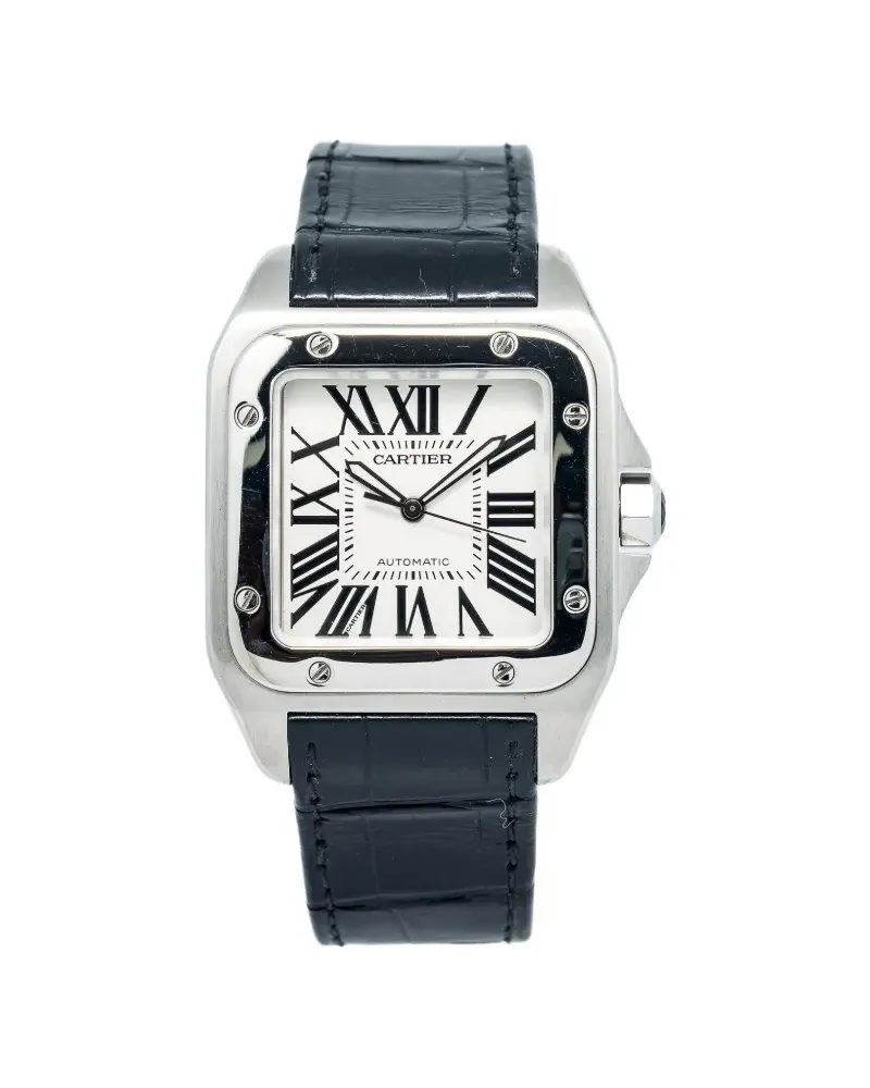 Cartier Pre-owned Santos 38mm - Weiß Weiß