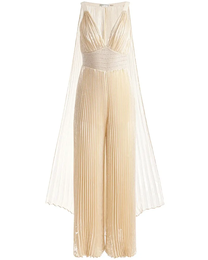 Alice + Olivia Rosalie Jumpsuit - Nude Nude