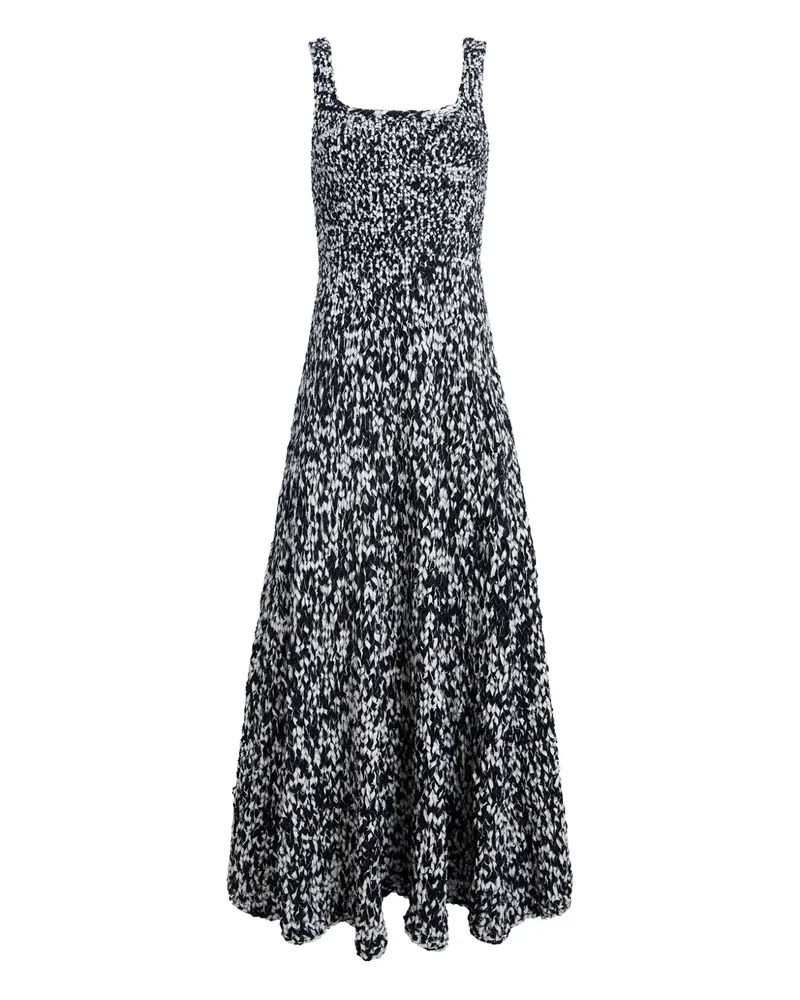 KHAITE Twigs Maxikleid - Schwarz Schwarz