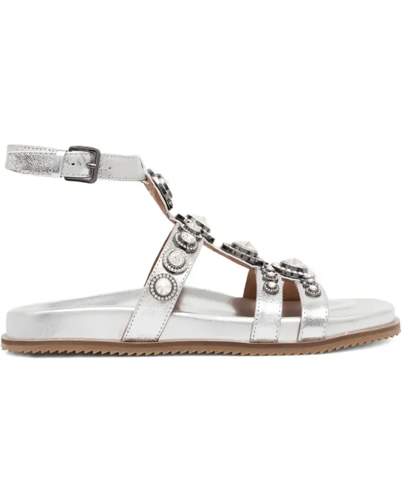 Kurt Geiger Sandalen mit Strass - Silber Silber