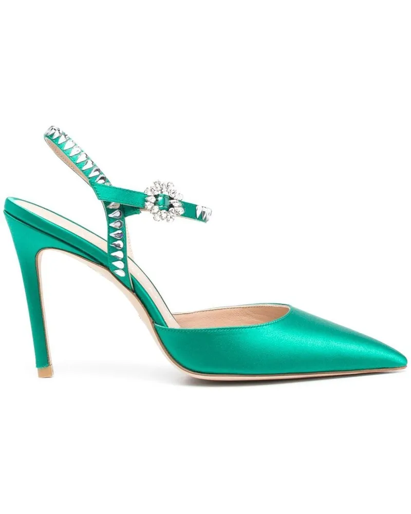 Stuart Weitzman Gemcut Pumps 100mm - Grün Grün