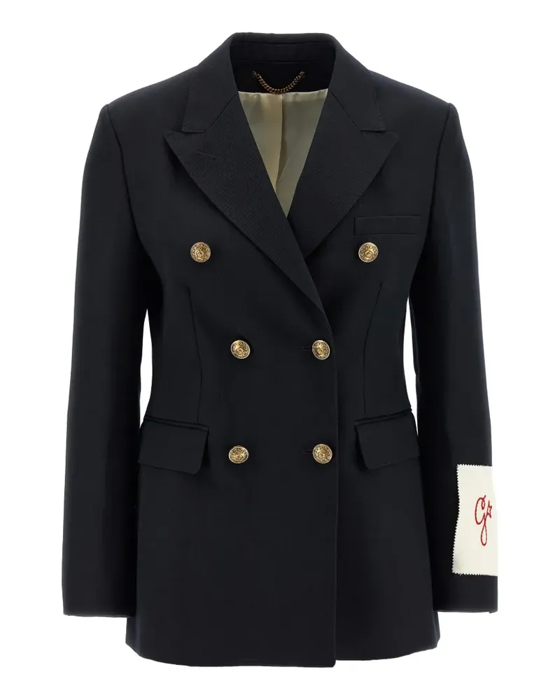Golden Goose double-breasted blazer - Blau Blau