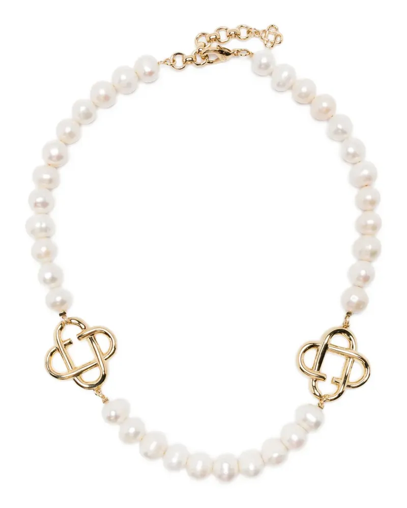 Casablanca Paris Halskette mit Perlen - Gold Gold