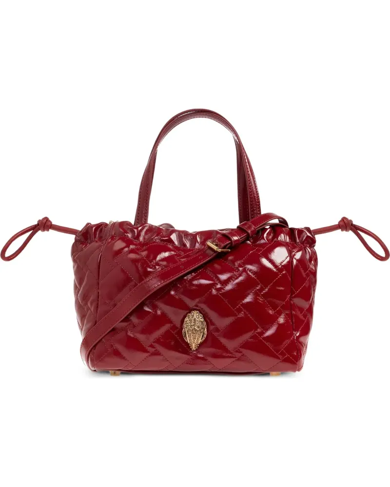 Kurt Geiger Kleiner Kensington Tote Bag mit Steppung - Rot Rot