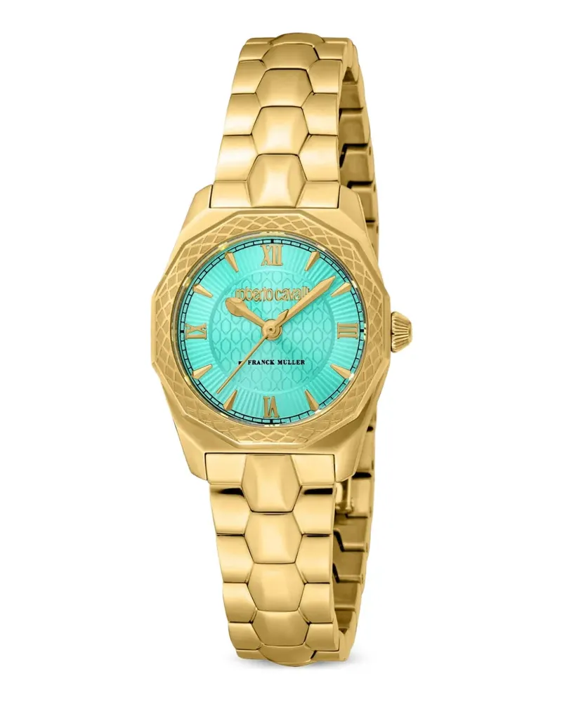 Roberto Cavalli x Franck Muller geometric-bezel 26mm watch - Blau Blau