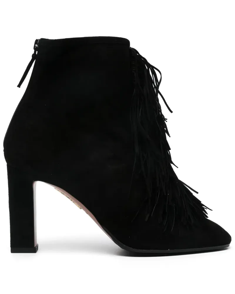Aquazzura Gytane Stiefel 85mm - Schwarz Schwarz