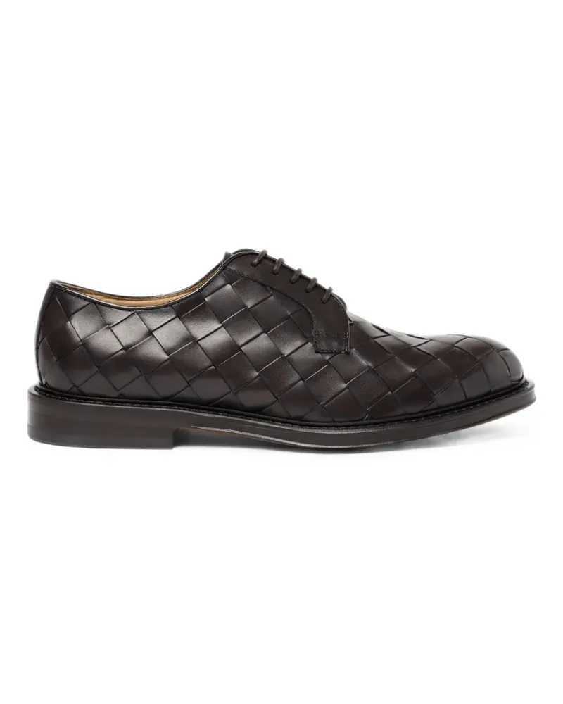 Scarosso Harry woven leather derby shoes - Braun Braun