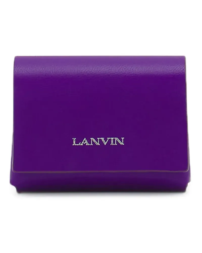 Lanvin AirPods-Hülle mit Logo-Print - Violett Violett