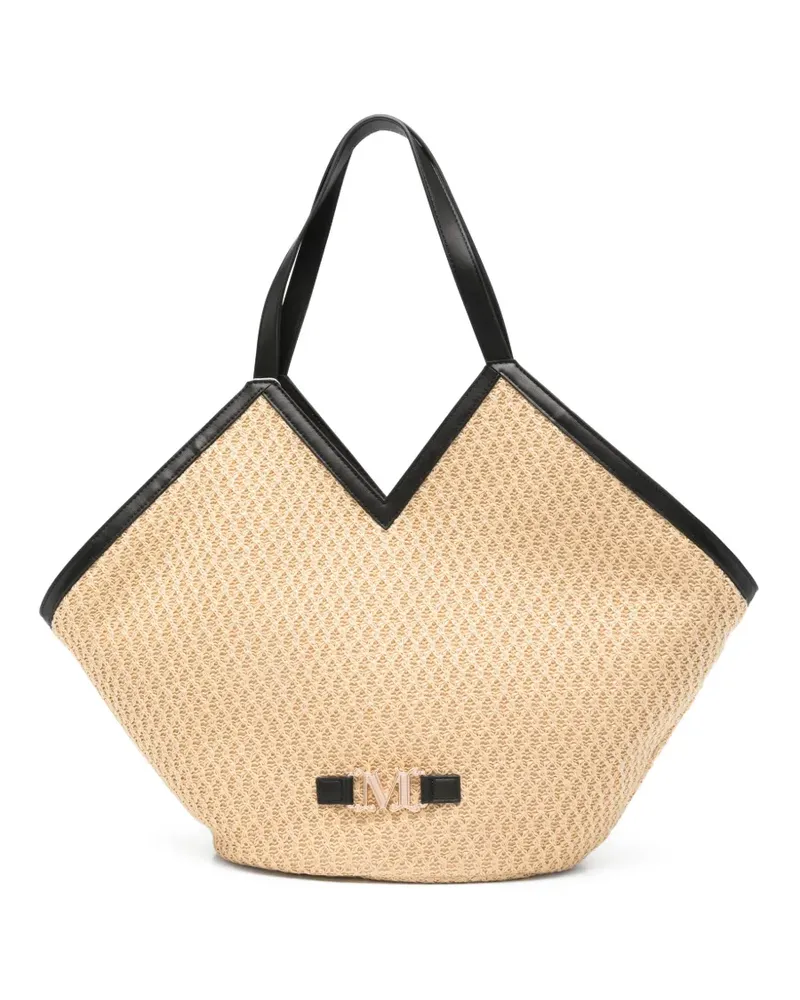 Max Mara Bchbruno tote bag - Nude Nude