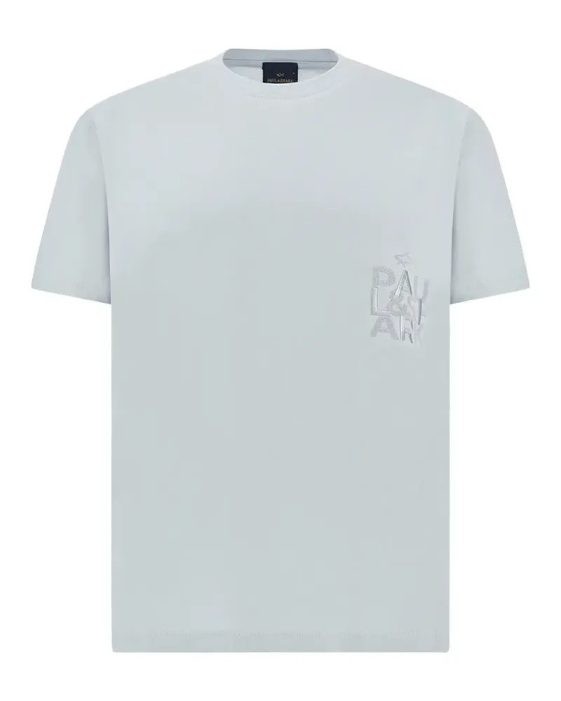 Paul & Shark embroidery cotton T-shirt - Blau Blau