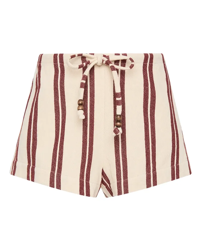 The Upside Baja Lucie Shorts mit Kordelzug - Nude Nude