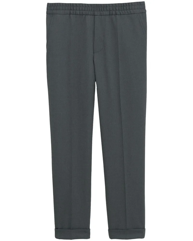Filippa K Terry Cropped-Hose mit Tapered-Bein - Grün Grün