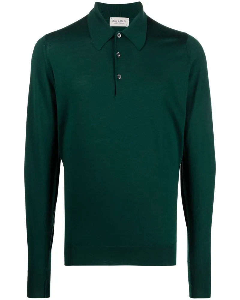 John Smedley Dorset Poloshirt - Grün Grün