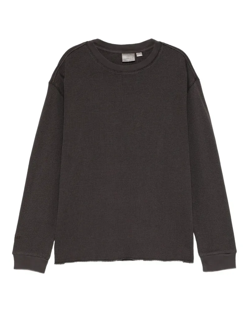 GRAMICCI waffle-knit T-shirt - Braun Braun