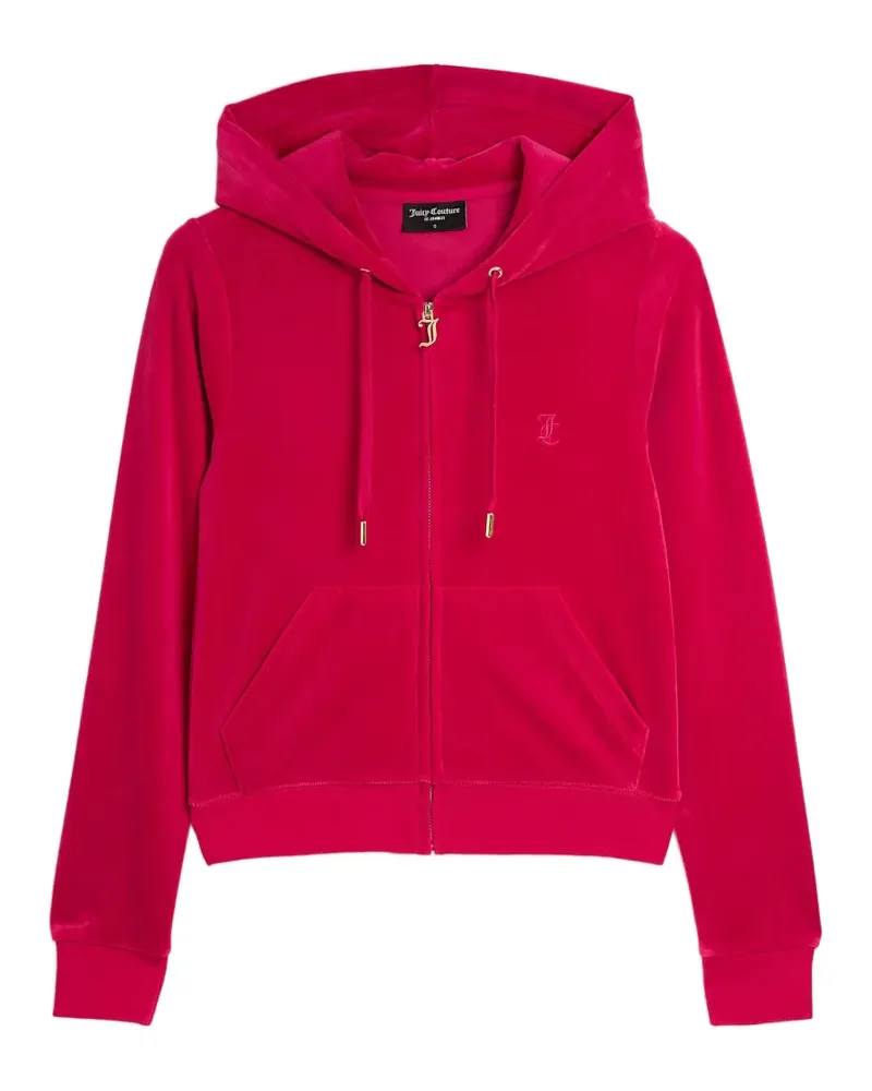 Juicy Couture Robertson Hoodie mit Logo-Stickerei - Rot Rot