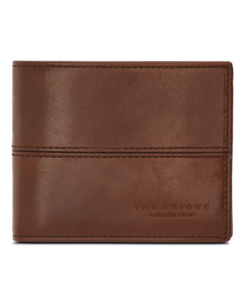 The Bridge Vespucci Portemonnaie mit Logo - Braun Braun