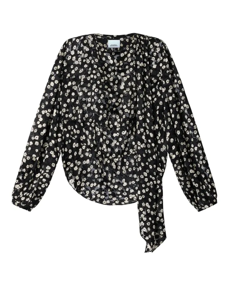 Isabel Marant Firma top - Schwarz Schwarz