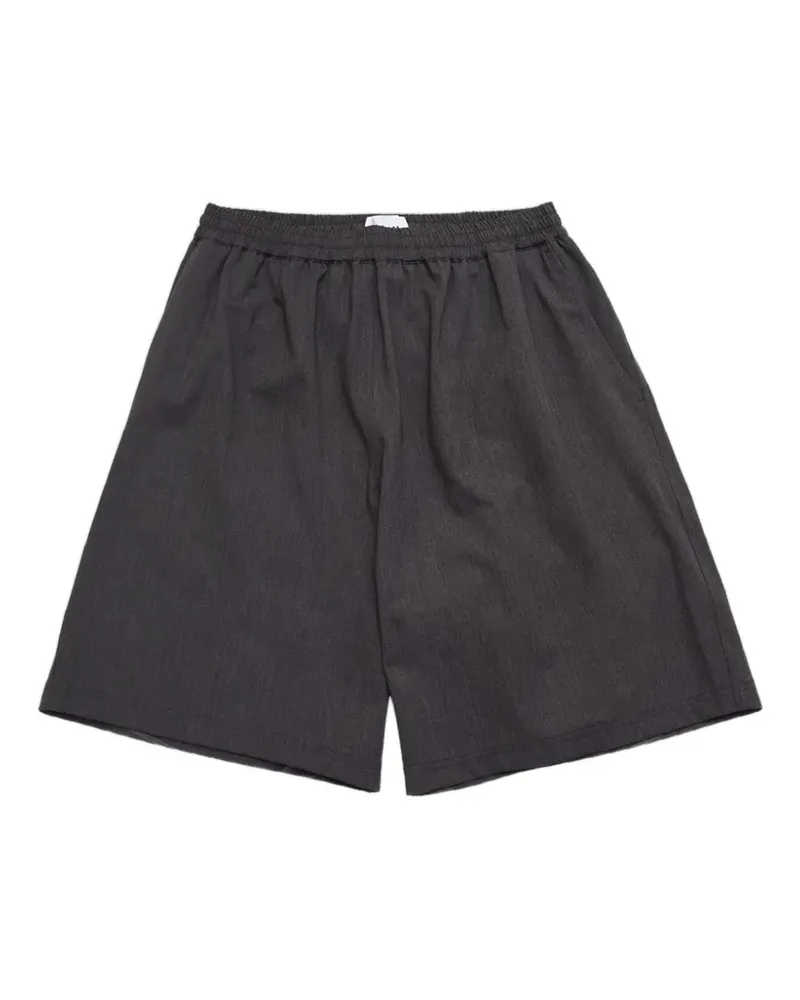 BONSAI wide-leg track shorts - Grau Grau