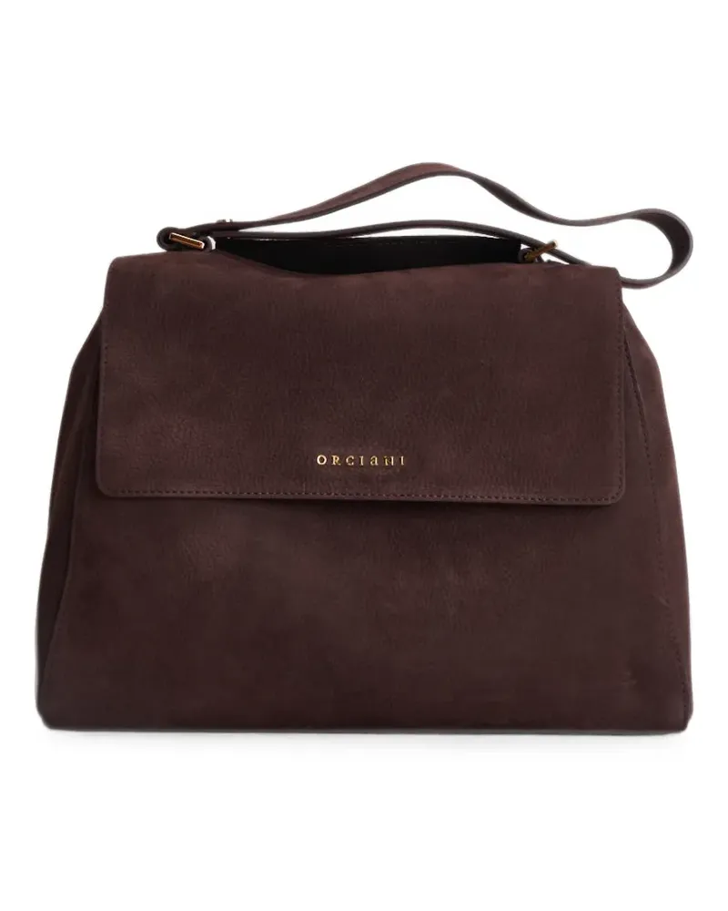 Orciani medium Sveva shoulder bag - Braun Braun