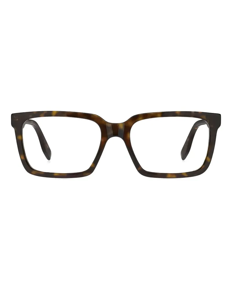 Marc Jacobs Eckige Brille in Schildpattoptik - Braun Braun