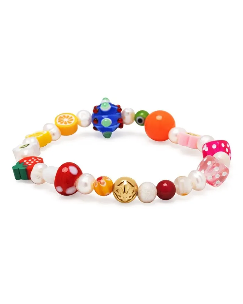 Nialaya Berry Armband - Weiß Weiß