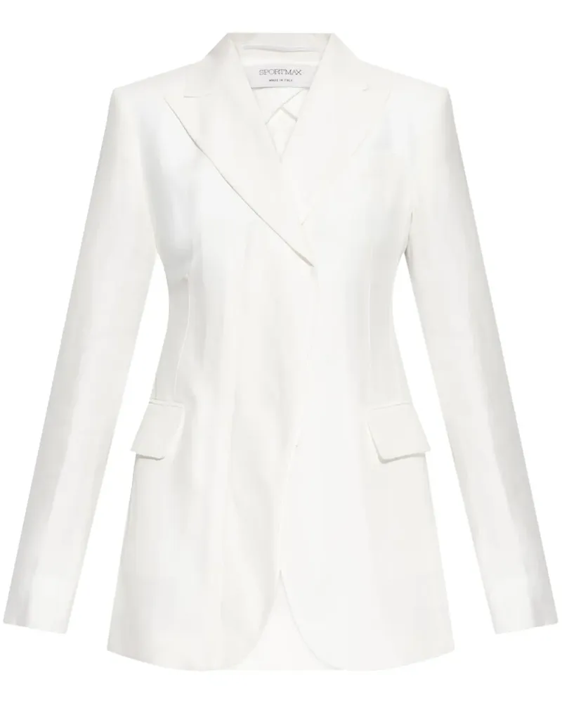 SPORTMAX Cera Blazer - Weiß Weiß