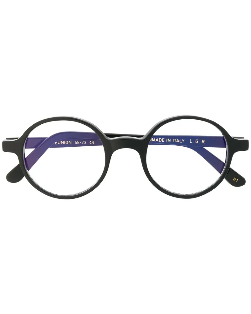 L.G.R. Reunion 1' Brille - Schwarz Schwarz