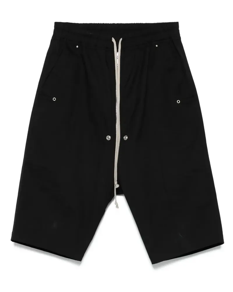 Rick Owens Shorts mit aufgesetzter Tasche - Schwarz Schwarz