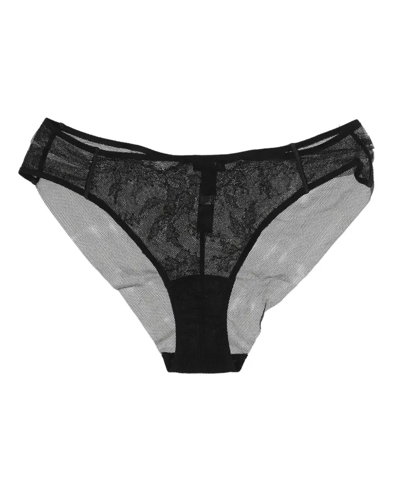 La Perla lace-detail briefs - Schwarz Schwarz