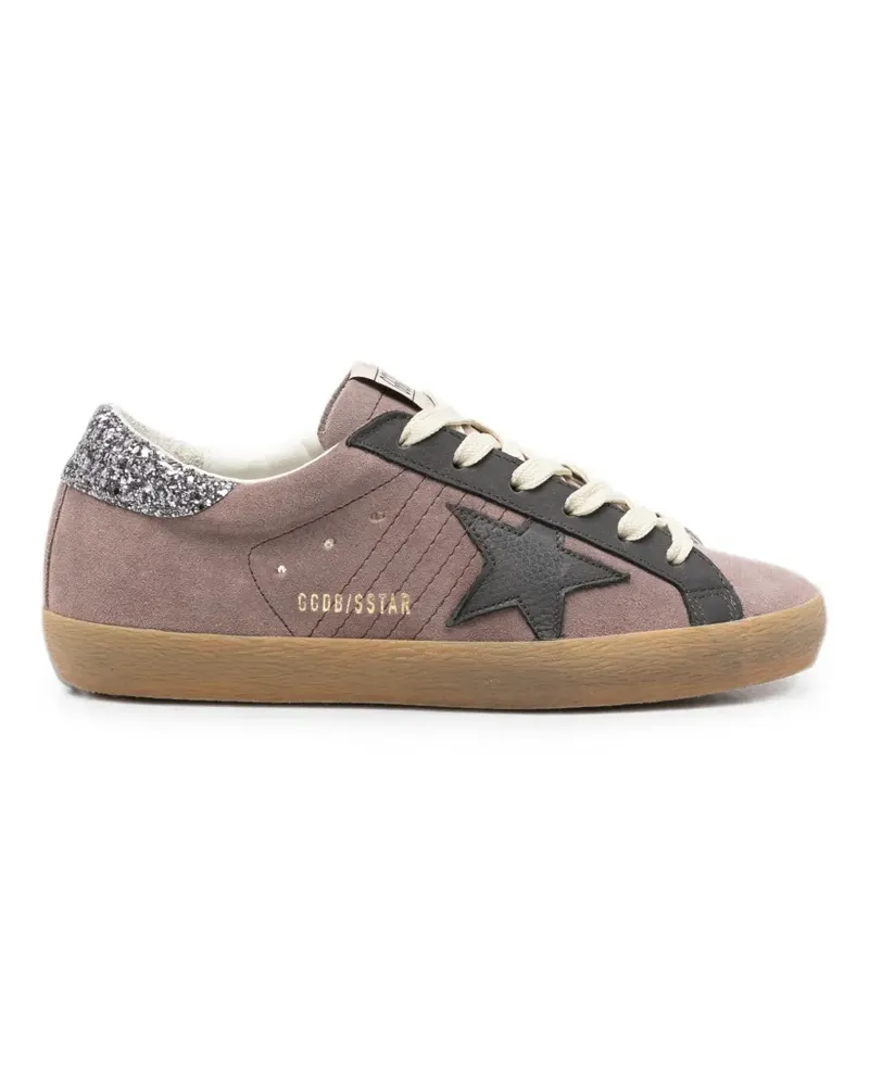 Golden Goose Super-Star glitter-detail sneakers - Violett Violett