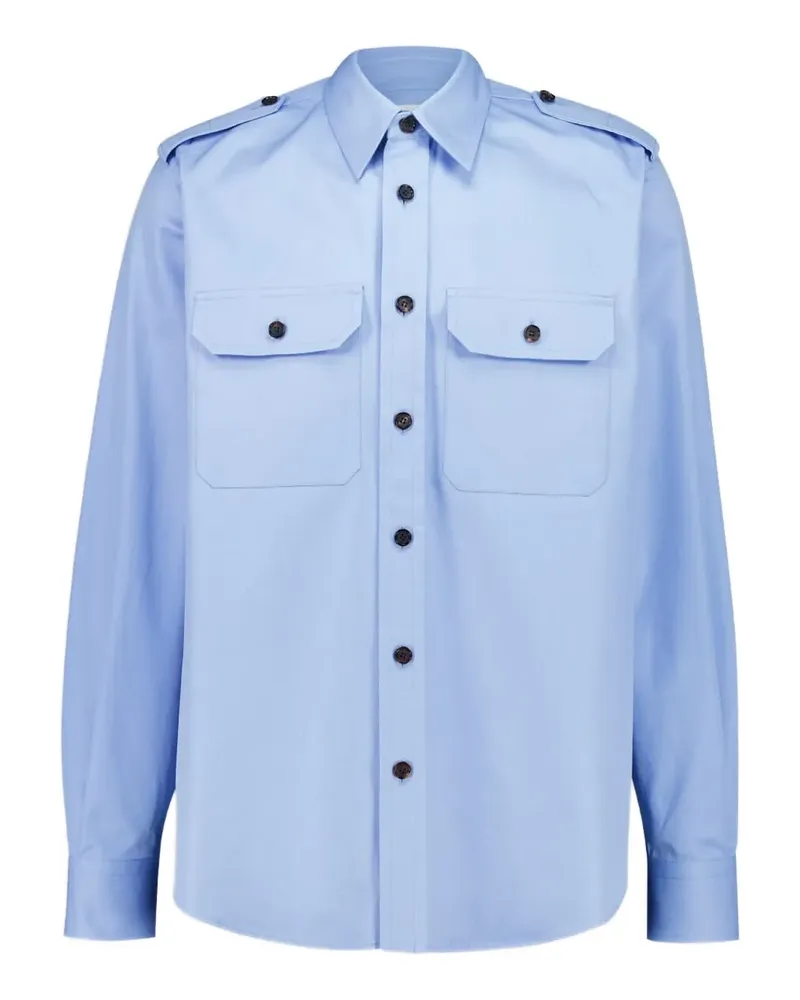 Alexander McQueen Klassisches Hemd - Blau Blau