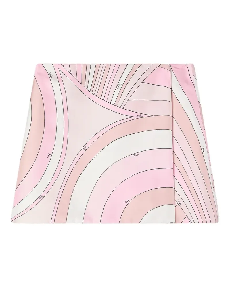 Emilio Pucci Seidenhemd mit Iride-Print - Rosa Rosa