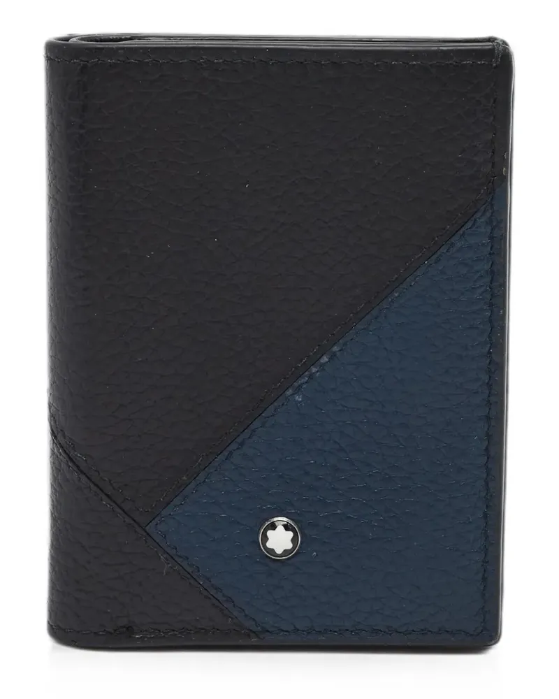 Montblanc Meisterstuck Geometry Portemonnaie - Schwarz Schwarz