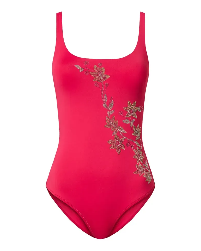 Twin-Set Badeanzug mit Nieten - Rot Rot